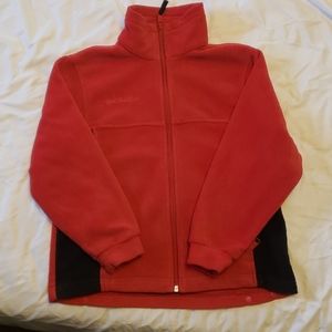 Youth Columbia Fleece - Size Small (8) red/bl